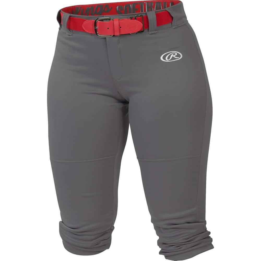 imageRawlings  Launch Series Fastpitch Softball Pants  Youth Sizes  Multiple ColorsGraphite