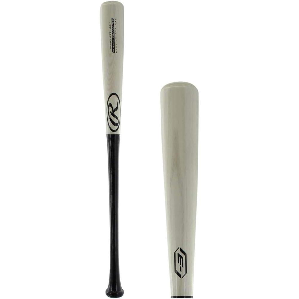imageRawlings  Youth Wood Baseball Bat  Ash  Multiple Sizes ampamp ColorsWhite  Black  271