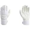 imageRawlings  Workhorse Baseball Batting Gloves  Compression Strap  YouthWhite