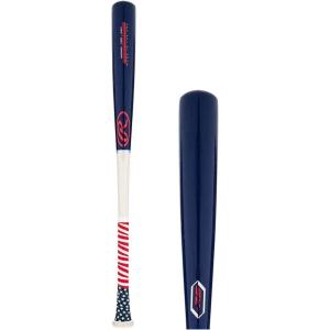 Rawlings | Youth Wood Baseball Bat | Ash | Multiple Sizes & Colors(Red / White / Blue (USA) | Y62 | Player Preferred Series)