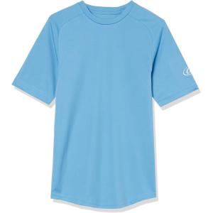 Rawlings Boys’ Athletic Tech Short Sleeve Shirt | Youth Sizes | Multiple Colors(Columbia Blue)