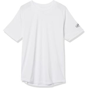 Rawlings Boys’ Athletic Tech Short Sleeve Shirt | Youth Sizes | Multiple Colors(White)