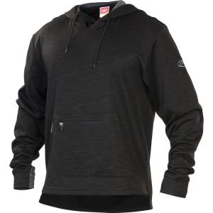 Rawlings Men’s Adult Brushed Performance Fleece Hoodie Series(Black)