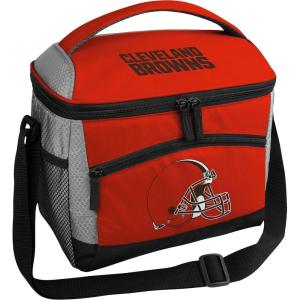 Rawlings NFL Soft Sided Insulated Cooler Bag/Lunch Box, 12-Can Capacity (ALL TEAM OPTIONS)(Cleveland Browns)