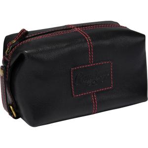 Rawlings Travel Kit Toiletry Bag Collection | Leather | Multiple Styles & Colors(Black | Wild Card Collection)