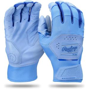 Rawlings Workhorse Baseball Batting Gloves | Youth Sizes | Multiple Colors(Columbia Blue/Royal)