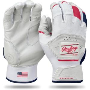 Rawlings Workhorse Baseball Batting Gloves | Youth Sizes | Multiple Colors(USA)