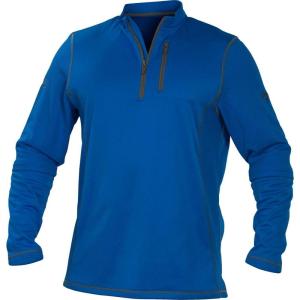 Rawlings mens Adult 1/4 Zip Fleece Series(Royal Blue)