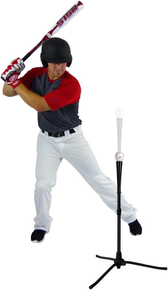 imageRawlings TRIPOD TRAVEL Batting Tee Collapsible Adjustable Height 28quot44quot