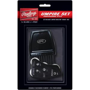 Rawlings | Umpire Accessories Set | Includes 4-Dial Indicator, Brush & Bag