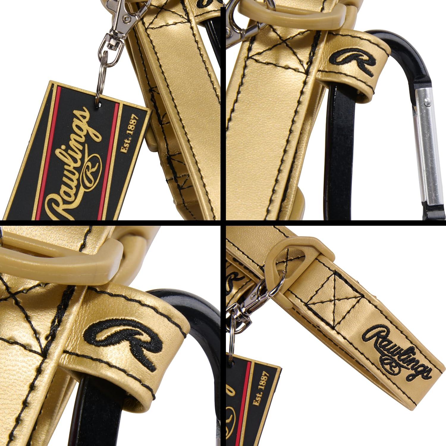 imageRawlings  Glove ampamp Batters Protection Accessory Clip  Bag Attachment with Carabiner ampamp Hanging Loops  Multiple ColorsMint