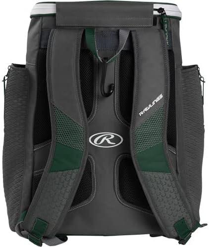 imageRawlings IMPULSE Backpack Equipment Bag BaseballSoftball Multiple StylesDark Green