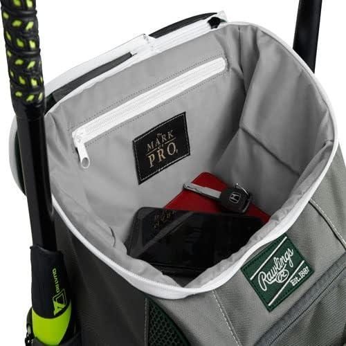imageRawlings IMPULSE Backpack Equipment Bag BaseballSoftball Multiple StylesDark Green