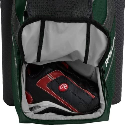 imageRawlings IMPULSE Backpack Equipment Bag BaseballSoftball Multiple StylesDark Green