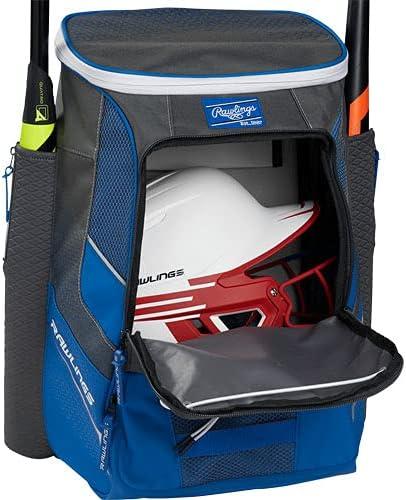 imageRawlings IMPULSE Backpack Equipment Bag BaseballSoftball Multiple StylesRoyal