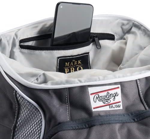 imageRawlings IMPULSE Backpack Equipment Bag BaseballSoftball Multiple StylesWhite