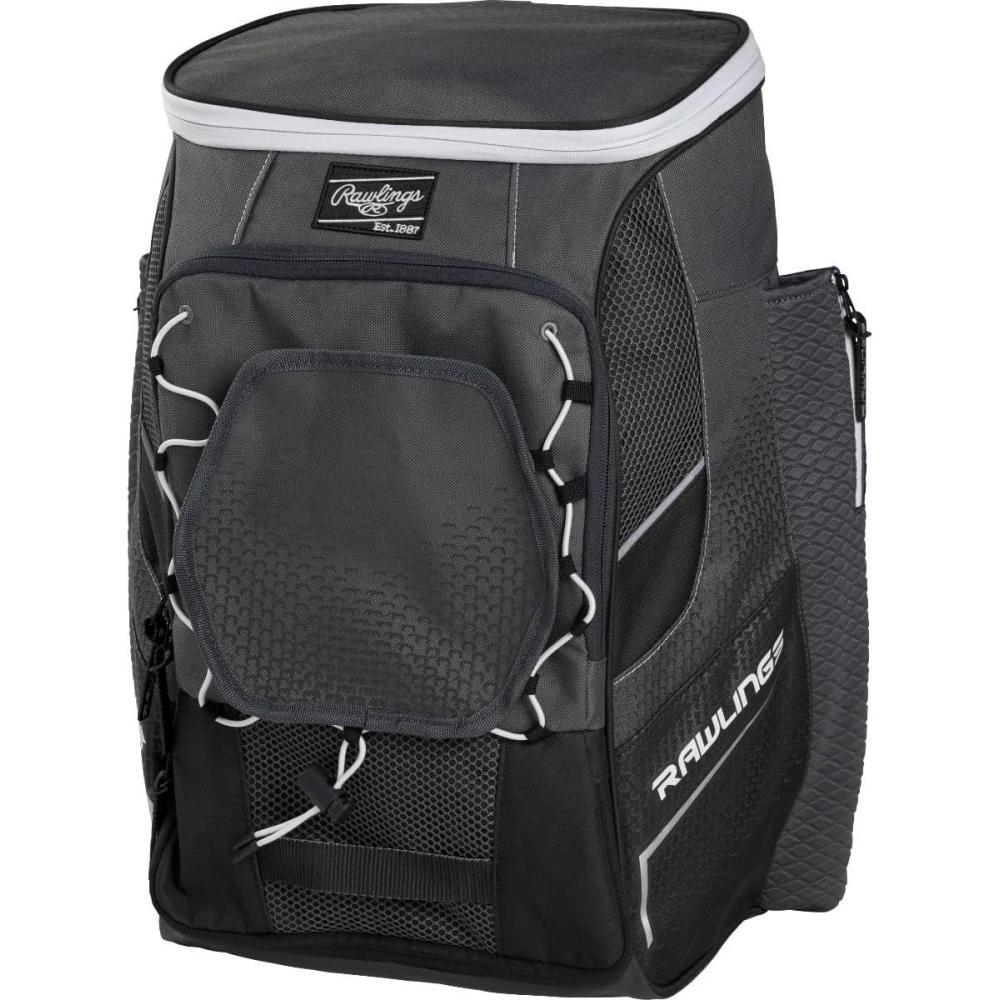 imageRawlings IMPULSE Backpack Equipment Bag BaseballSoftball Multiple StylesBlack