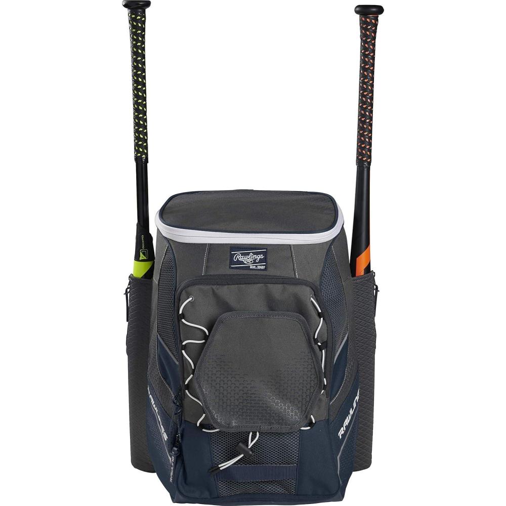 imageRawlings IMPULSE Backpack Equipment Bag BaseballSoftball Multiple StylesNavy