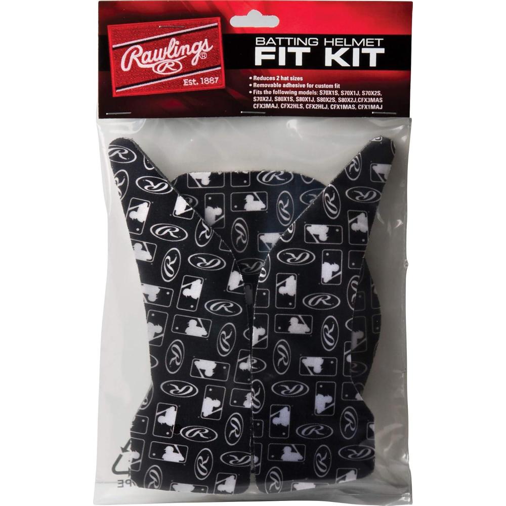 imageRawlings CFXFK Coolflo Fit Kit for Batting Helmets  Black