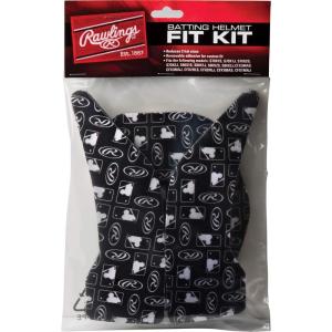 Rawlings CFXFK Coolflo Fit Kit for Batting Helmets , Black