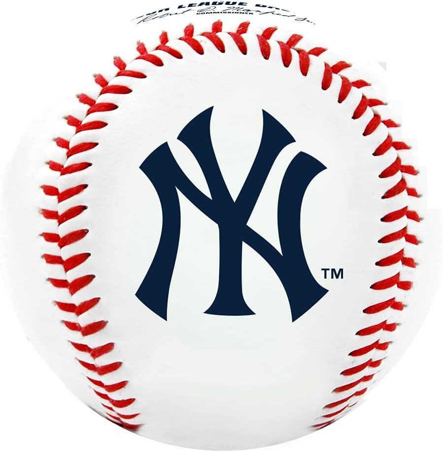 imageRawlings Official 2025 MLB Baseball with Team Logo All 30 MLB Teams AvailableNew York Yankees