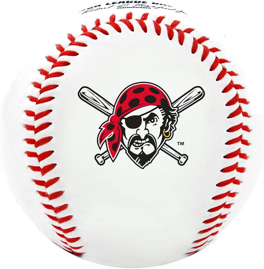 imageRawlings Official 2025 MLB Baseball with Team Logo All 30 MLB Teams AvailablePittsburgh Pirates