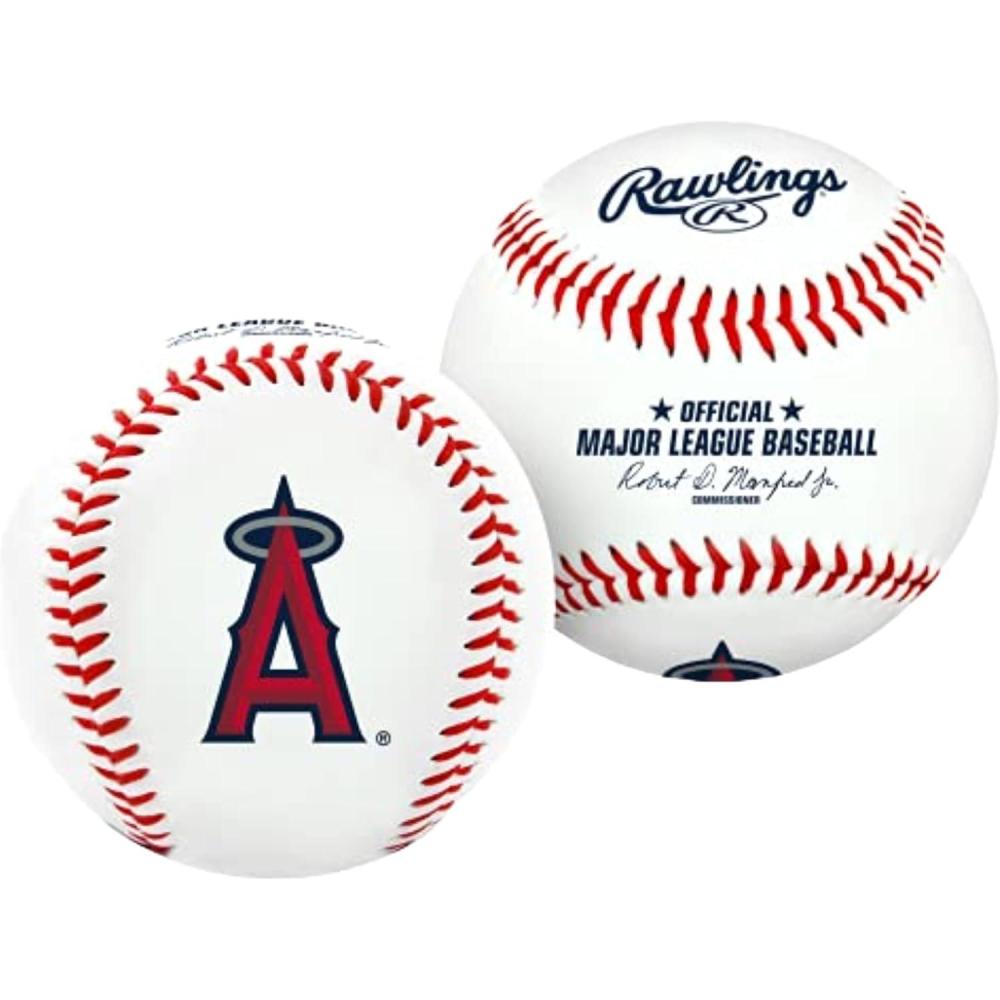 imageRawlings Official 2025 MLB Baseball with Team Logo All 30 MLB Teams AvailableLos Angeles Angels