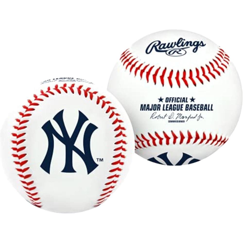 imageRawlings  Official 2025 MLB Baseball with Team Logo  All 30 MLB Teams AvailableNew York Yankees