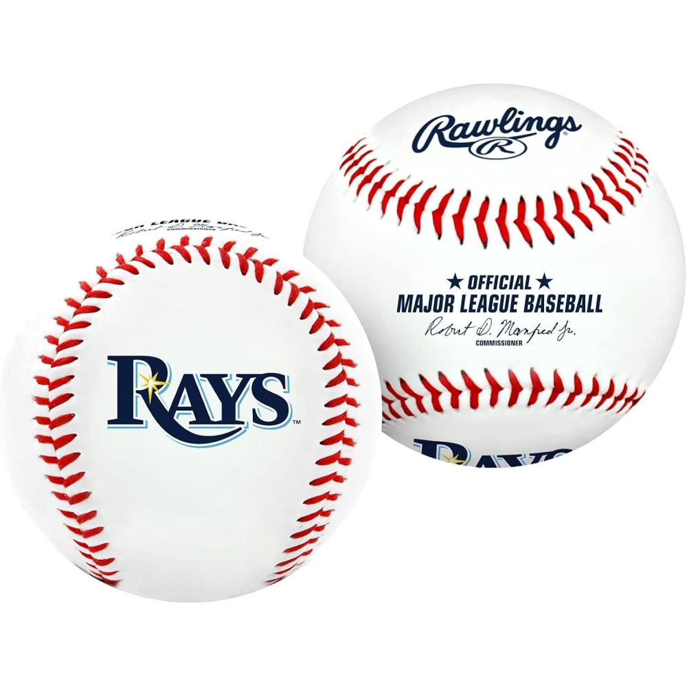 imageRawlings  Official 2025 MLB Baseball with Team Logo  All 30 MLB Teams AvailableTampa Bay Rays