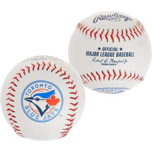 Rawlings | Official 2025 MLB Baseball with Team Logo | All 30 MLB Teams Available(Toronto Blue Jays)