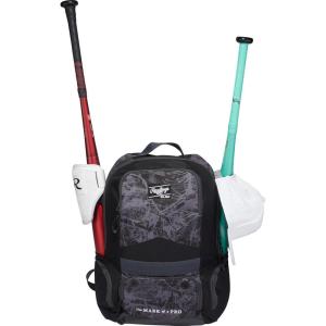 Rawlings Rawlings | Gamer Series Backpack Equipment Bag | Baseball/Softball | Multiple Colors(Black)