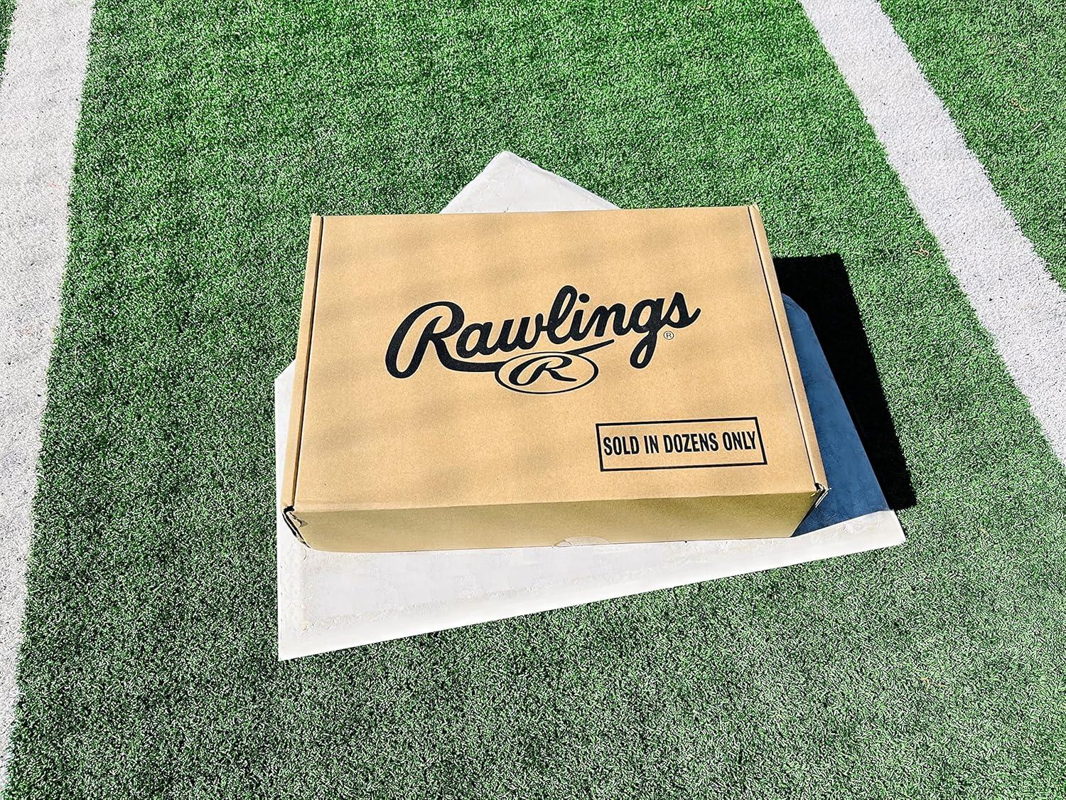image:imageRawlings Official League Baseballs Competition Grade ROLB1 Youth14U GamePractice Use 12 CountDozen