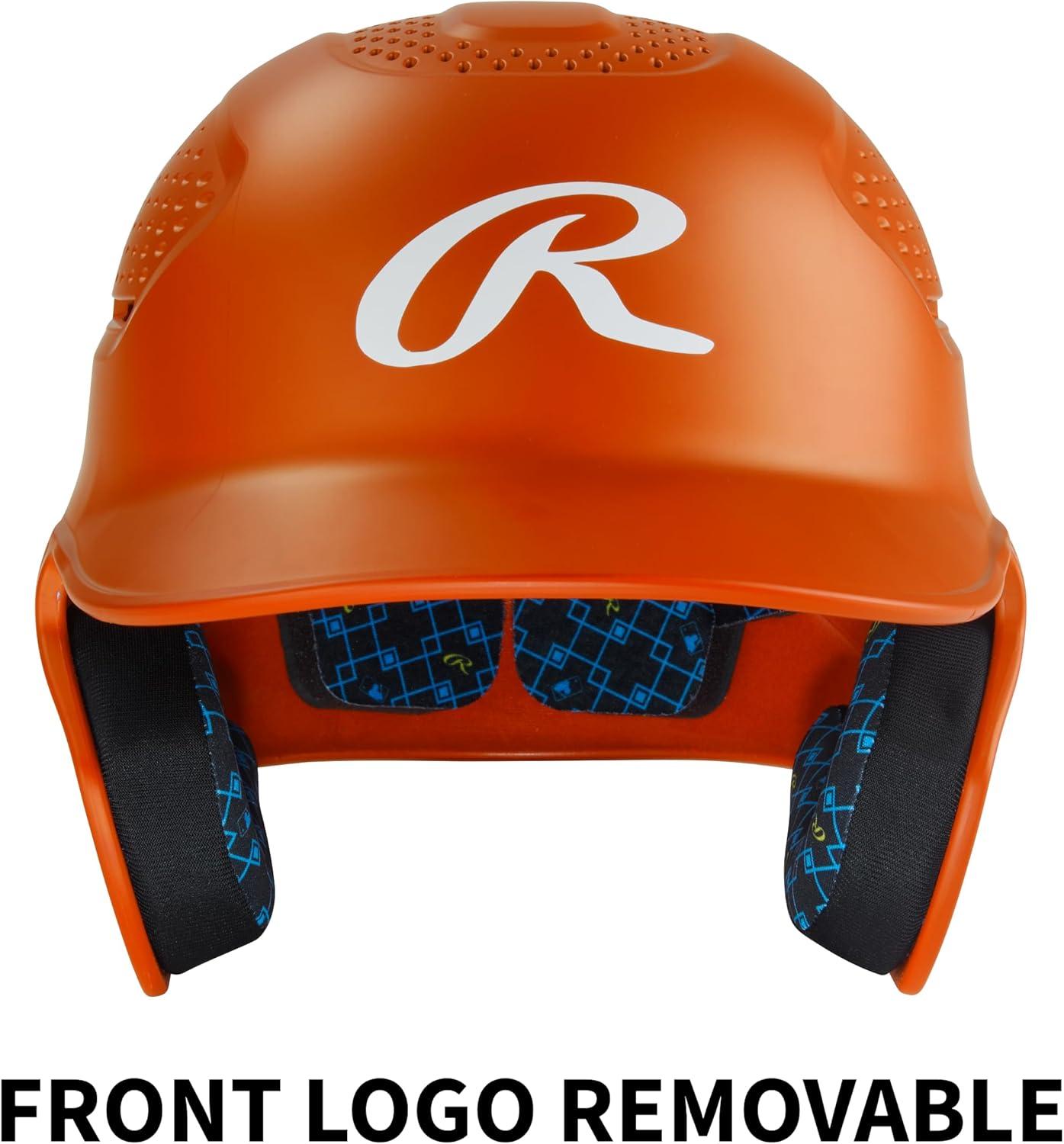 image:imageRawlings  RX2 Series Baseball Batting Helmet  Matte  JR amp SR Sizes  Multiple ColorsAthletic Orange