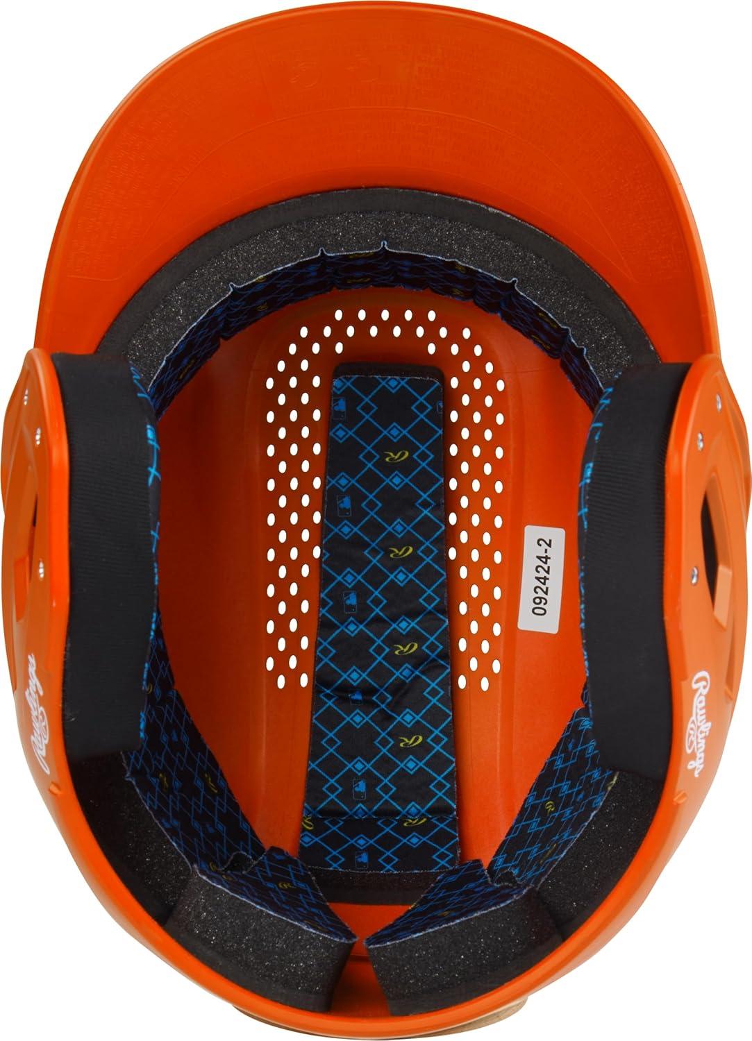 image:imageRawlings  RX2 Series Baseball Batting Helmet  Matte  JR amp SR Sizes  Multiple ColorsAthletic Orange