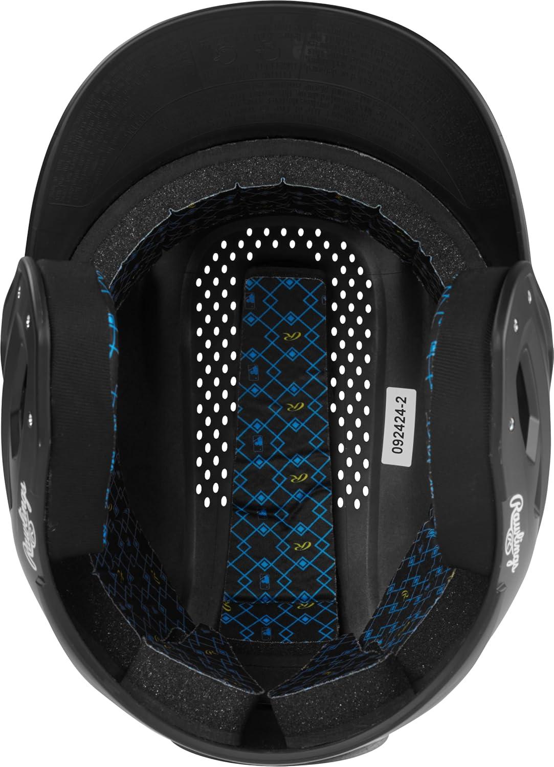 image:imageRawlings RX2 Series Baseball Batting Helmet Matte JR amp SR Sizes Multiple ColorsBlack