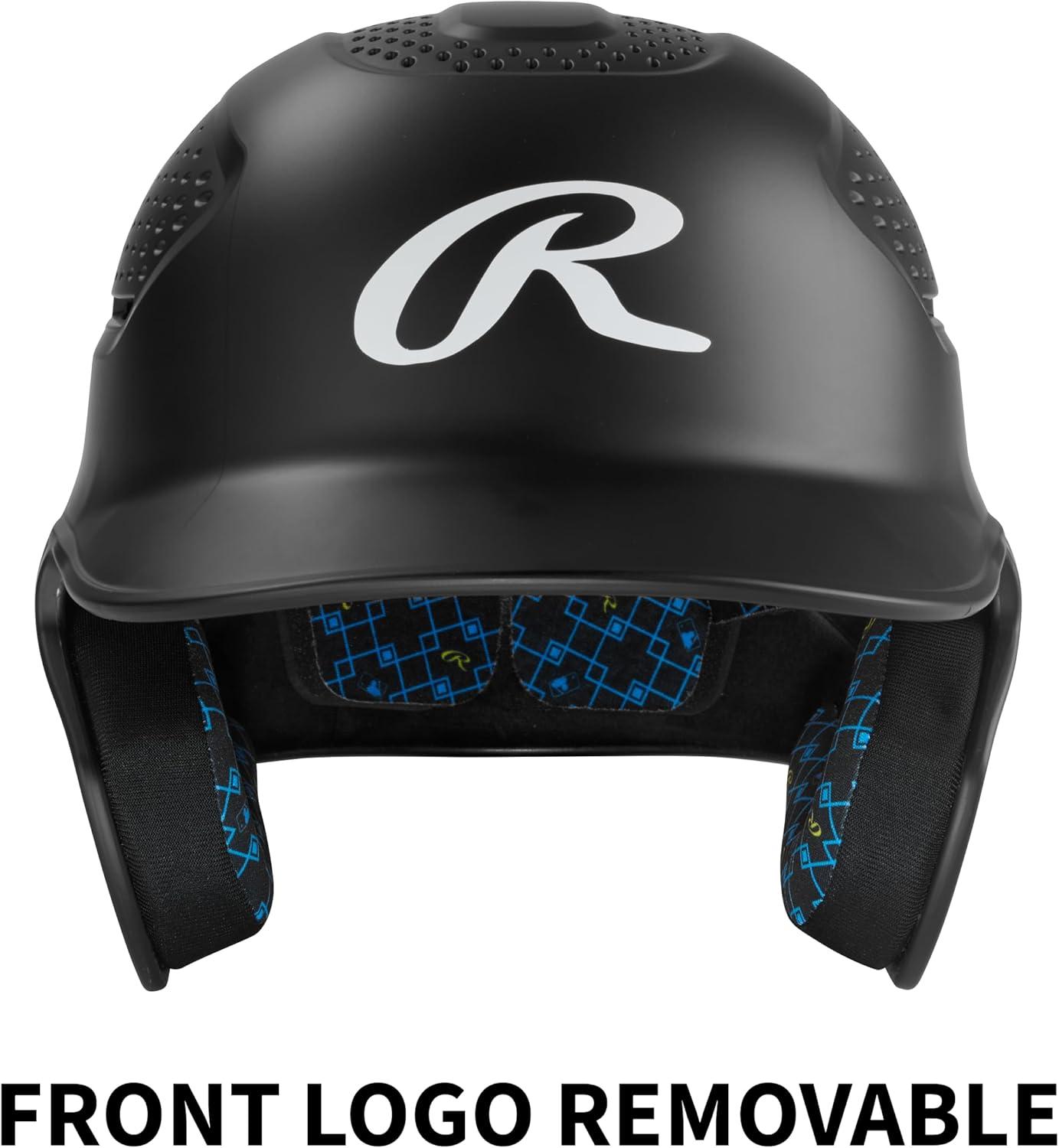 image:imageRawlings RX2 Series Baseball Batting Helmet Matte JR amp SR Sizes Multiple ColorsBlack