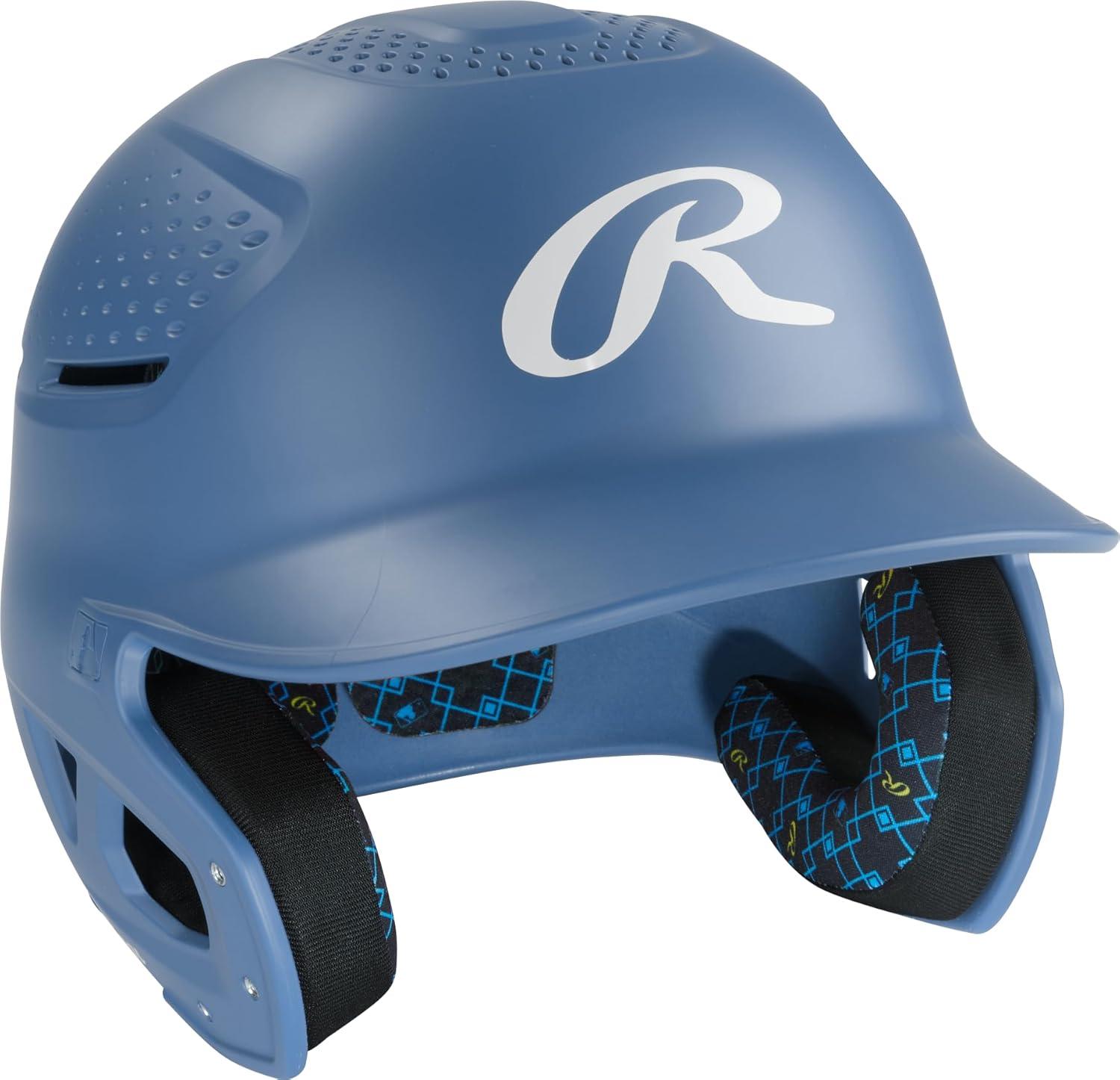 image:imageRawlings RX2 Series Baseball Batting Helmet Matte JR amp SR Sizes Multiple ColorsColumbia Blue