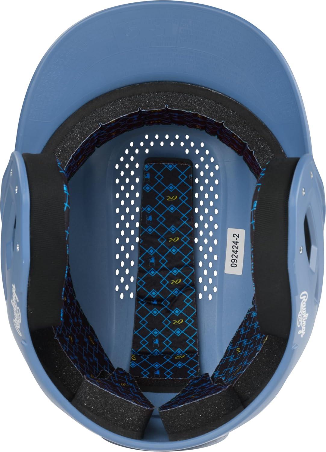 image:imageRawlings RX2 Series Baseball Batting Helmet Matte JR amp SR Sizes Multiple ColorsColumbia Blue
