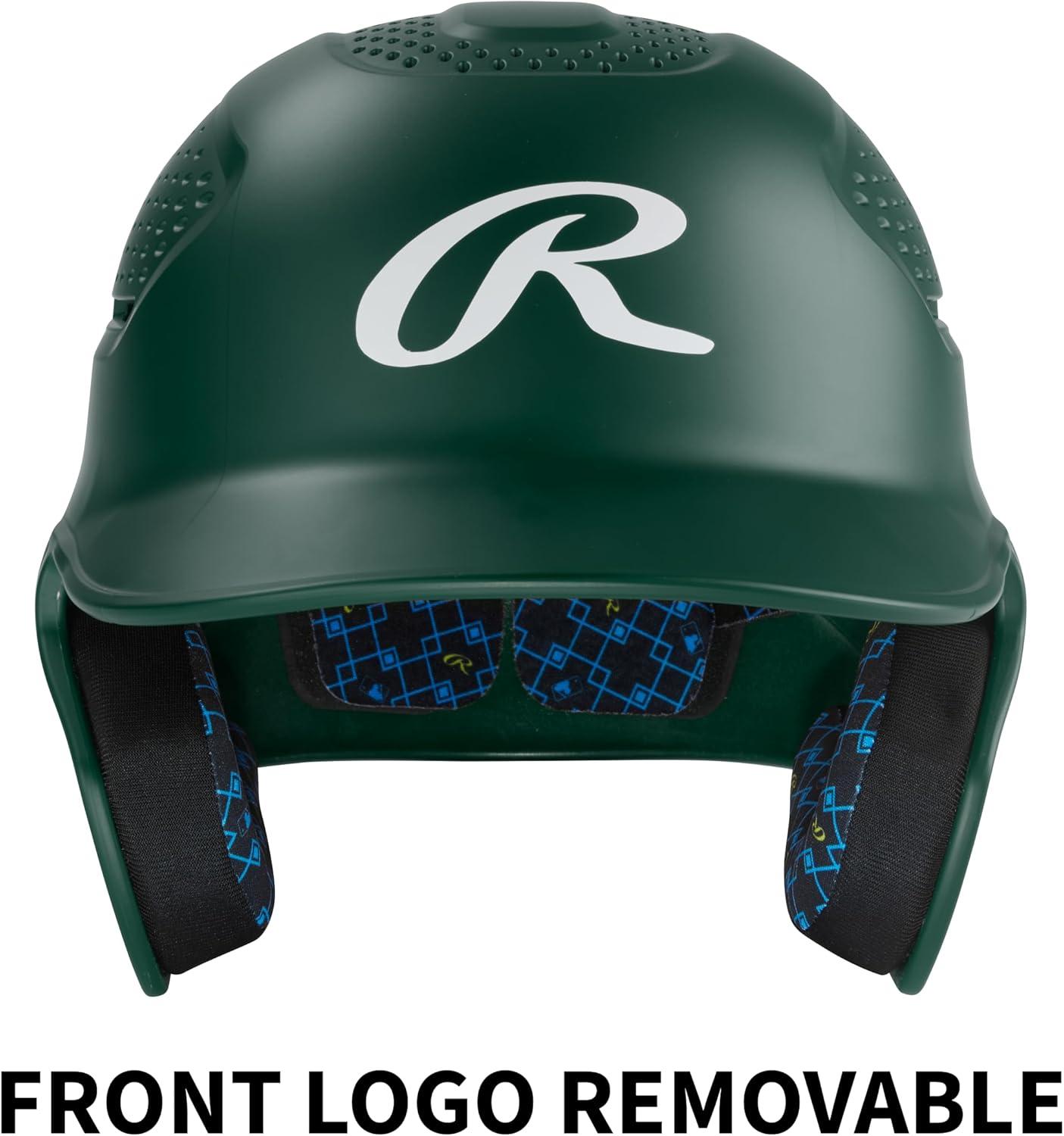 image:imageRawlings RX2 Series Baseball Batting Helmet Matte JR amp SR Sizes Multiple ColorsDark Green