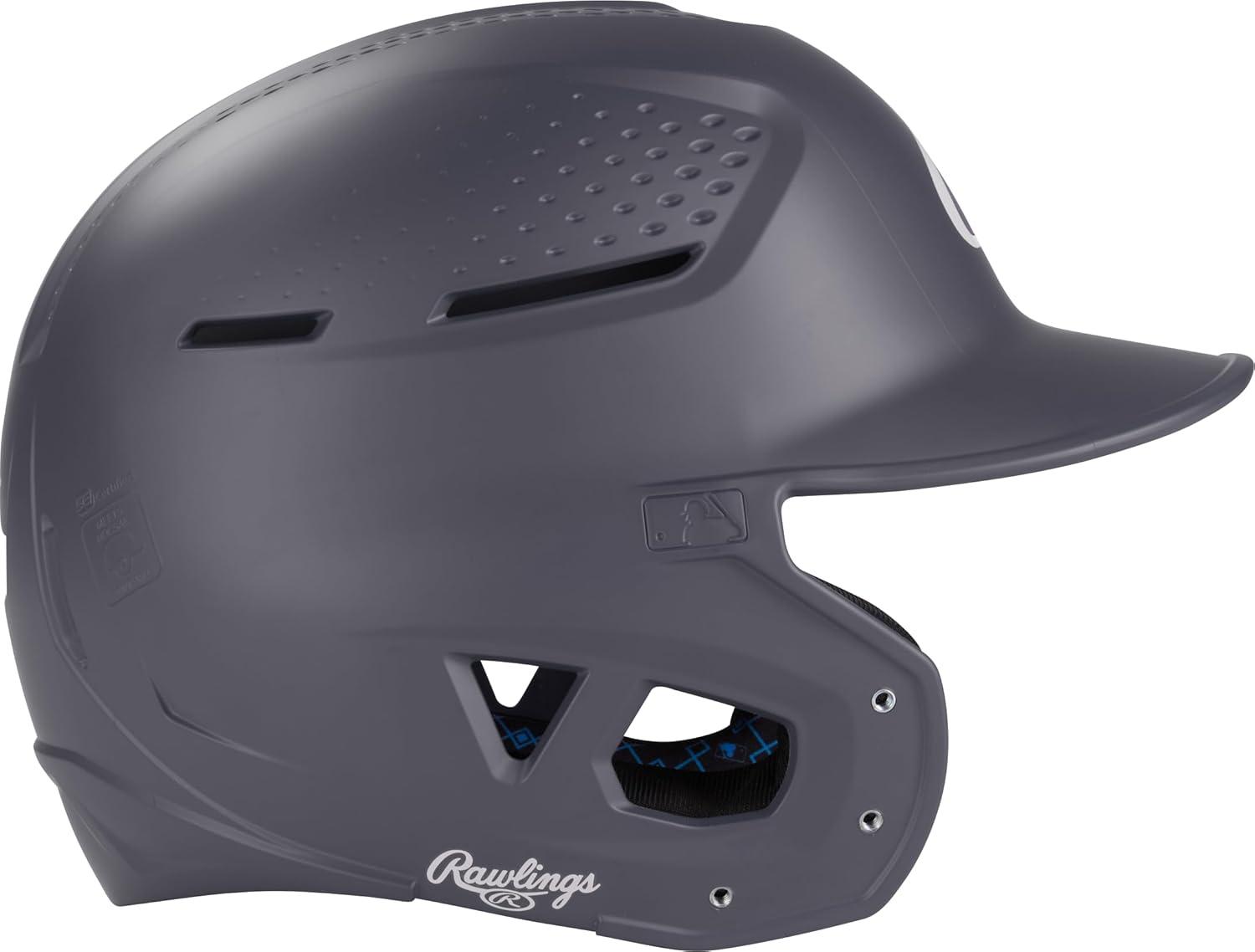 image:imageRawlings RX2 Series Baseball Batting Helmet Matte JR amp SR Sizes Multiple ColorsGraphite