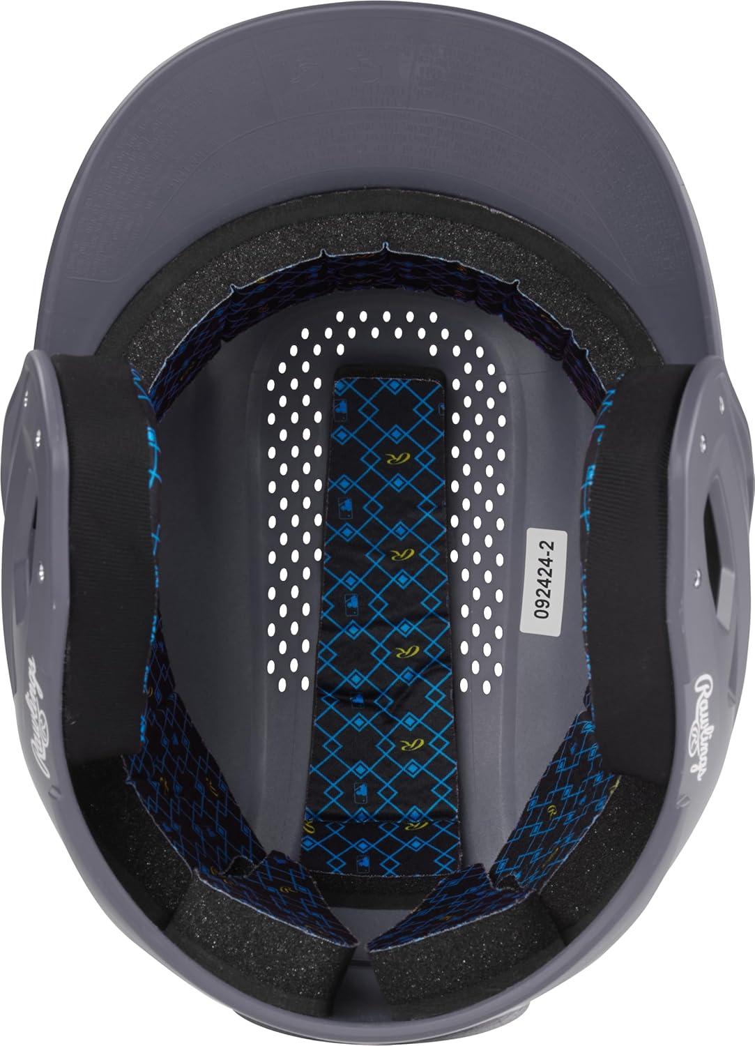 image:imageRawlings RX2 Series Baseball Batting Helmet Matte JR amp SR Sizes Multiple ColorsGraphite