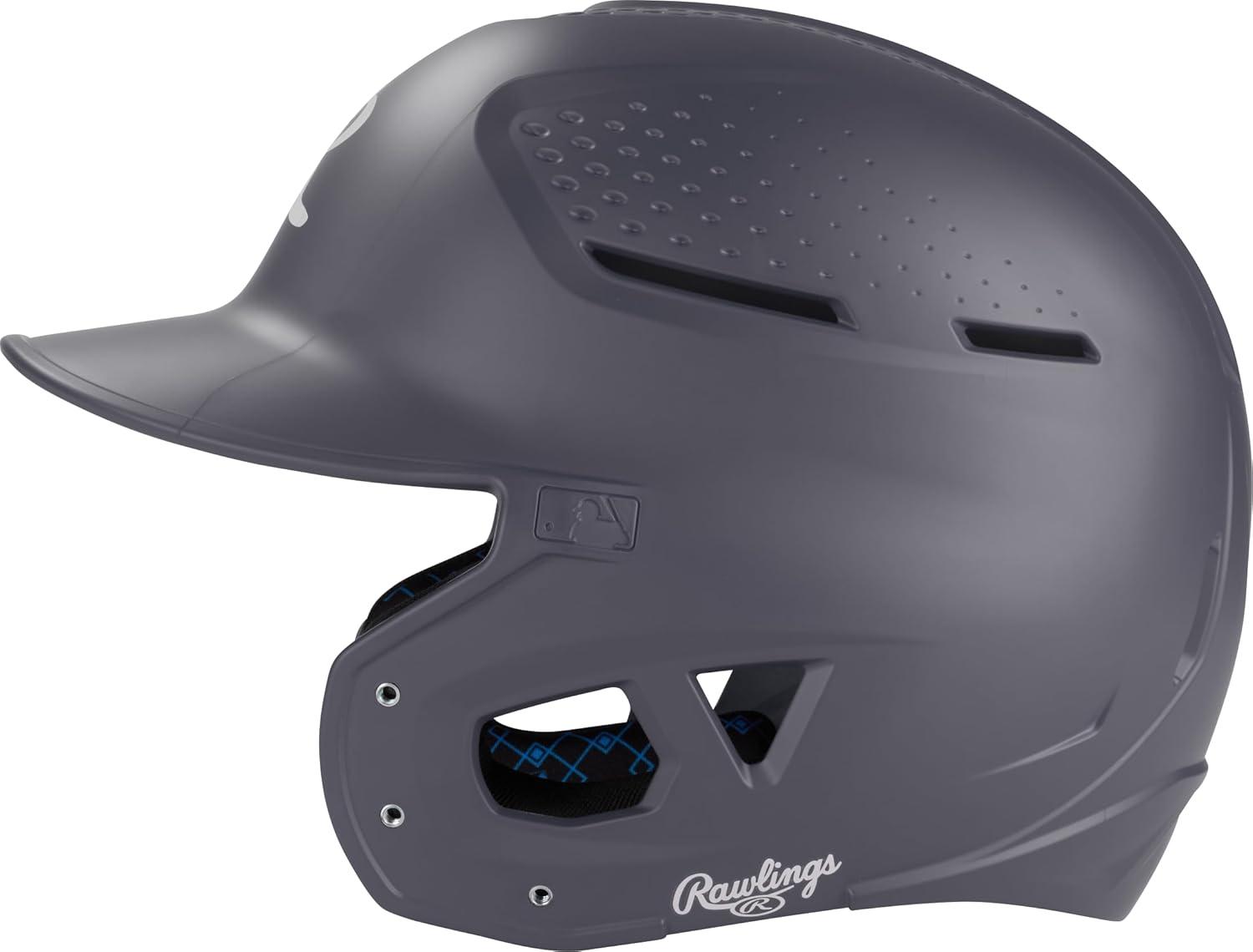image:imageRawlings RX2 Series Baseball Batting Helmet Matte JR amp SR Sizes Multiple ColorsGraphite