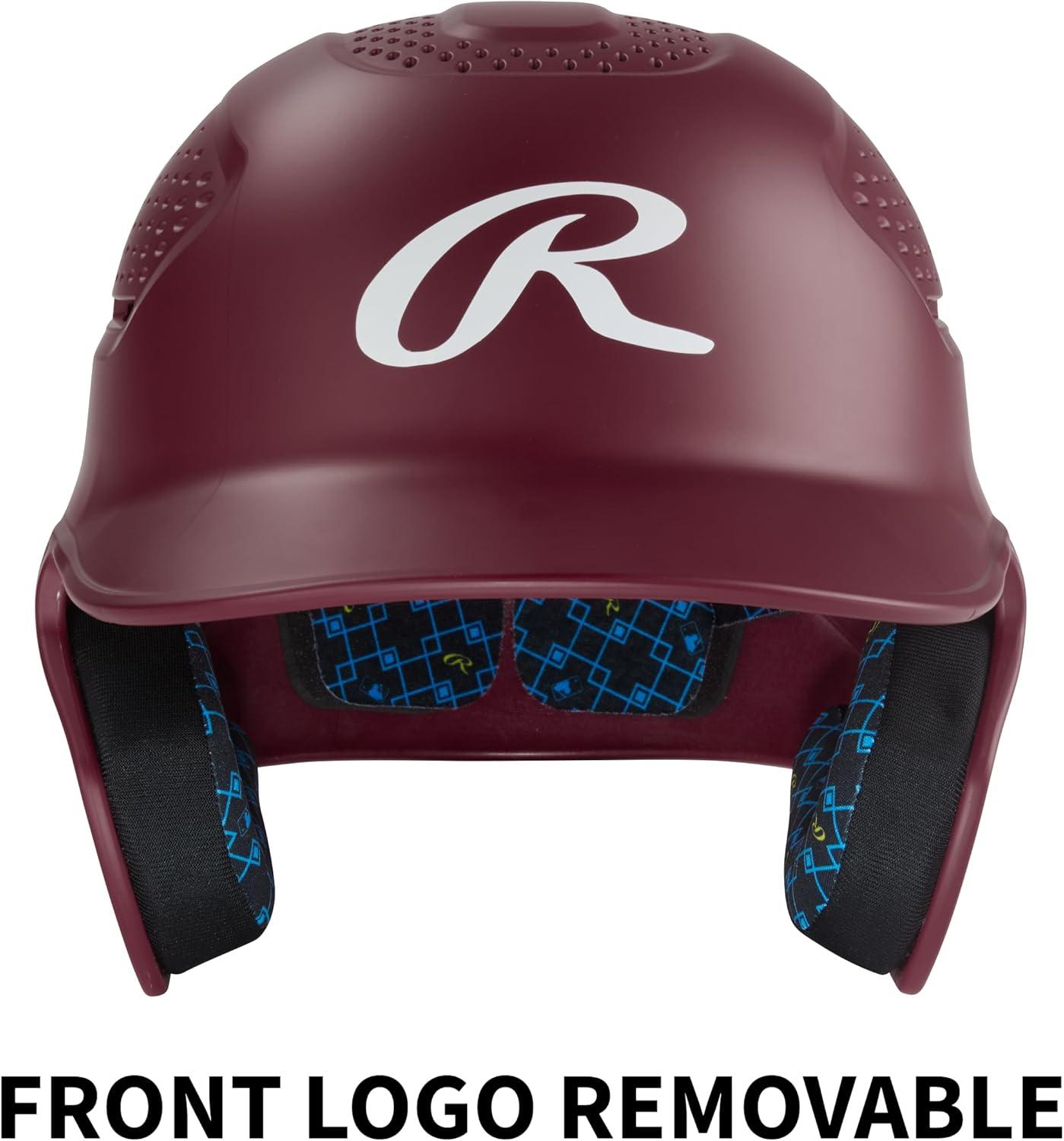 image:imageRawlings RX2 Series Baseball Batting Helmet Matte JR amp SR Sizes Multiple ColorsMaroon