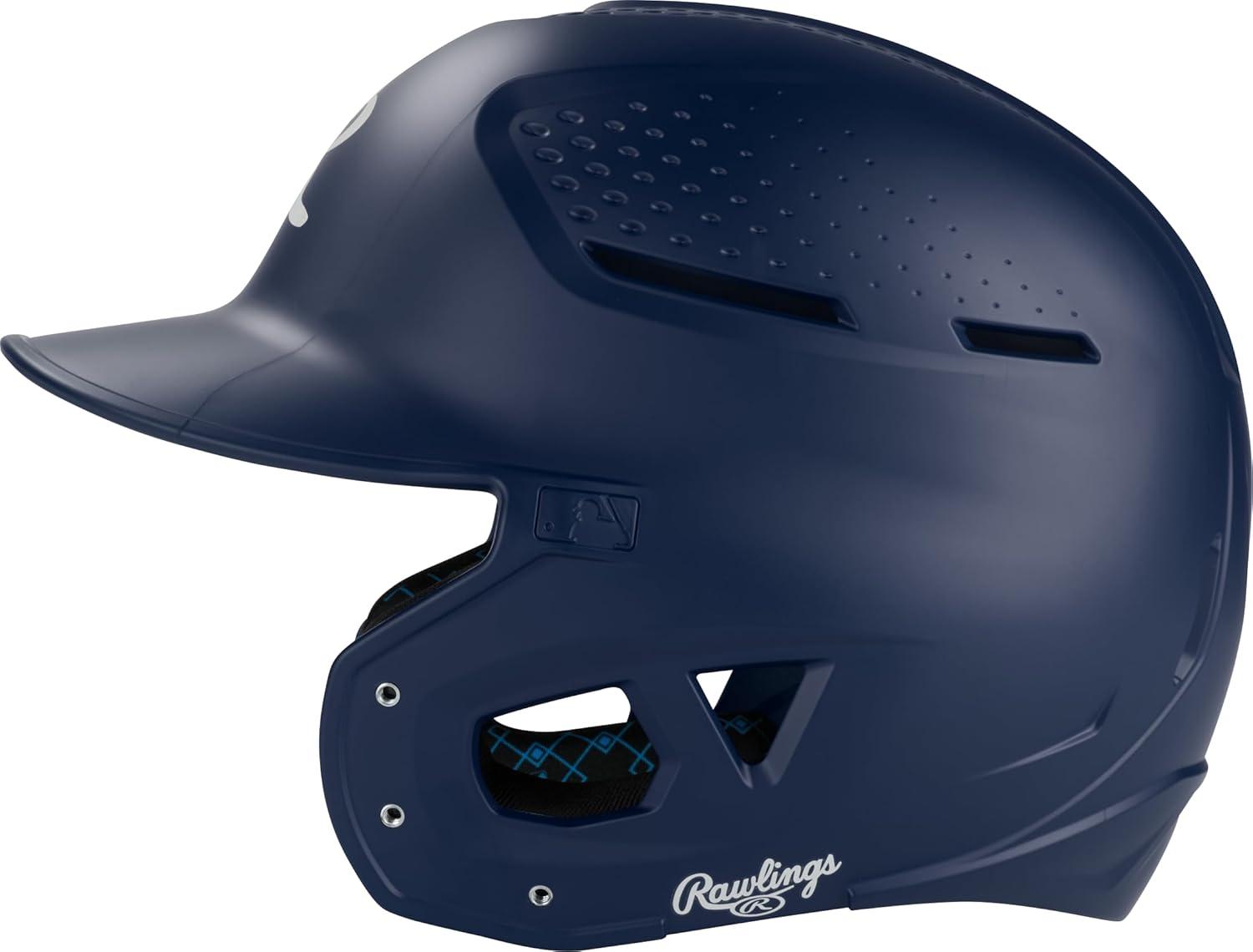 image:imageRawlings RX2 Series Baseball Batting Helmet Matte JR amp SR Sizes Multiple ColorsNavy