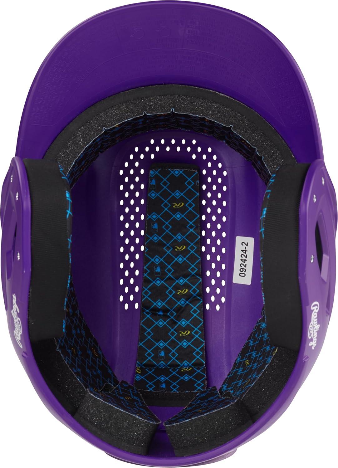 image:imageRawlings RX2 Series Baseball Batting Helmet Matte JR amp SR Sizes Multiple ColorsPurple