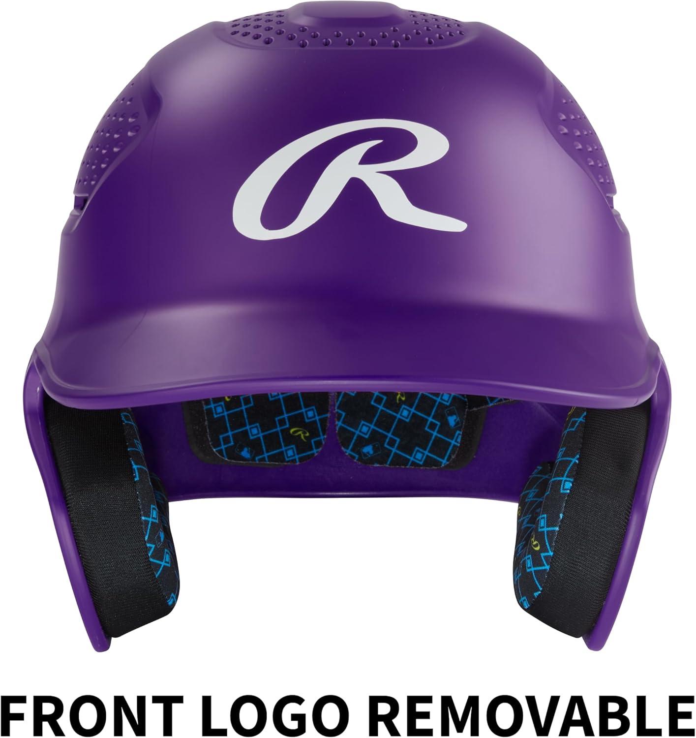 image:imageRawlings RX2 Series Baseball Batting Helmet Matte JR amp SR Sizes Multiple ColorsPurple