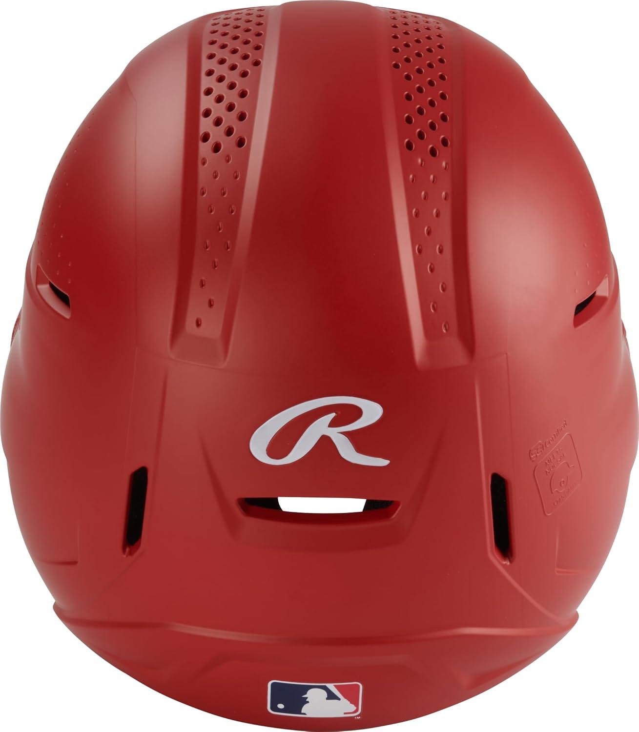 image:imageRawlings RX2 Series Baseball Batting Helmet Matte JR amp SR Sizes Multiple ColorsScarlet