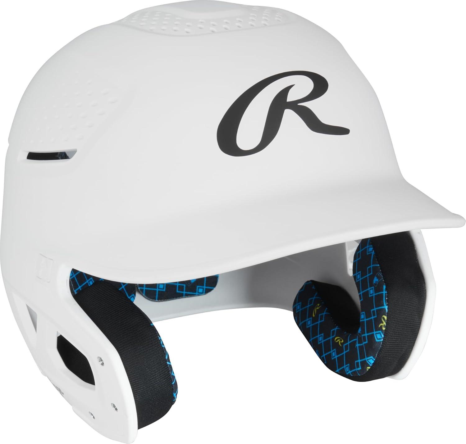 image:imageRawlings RX2 Series Baseball Batting Helmet Matte JR amp SR Sizes Multiple ColorsWhite