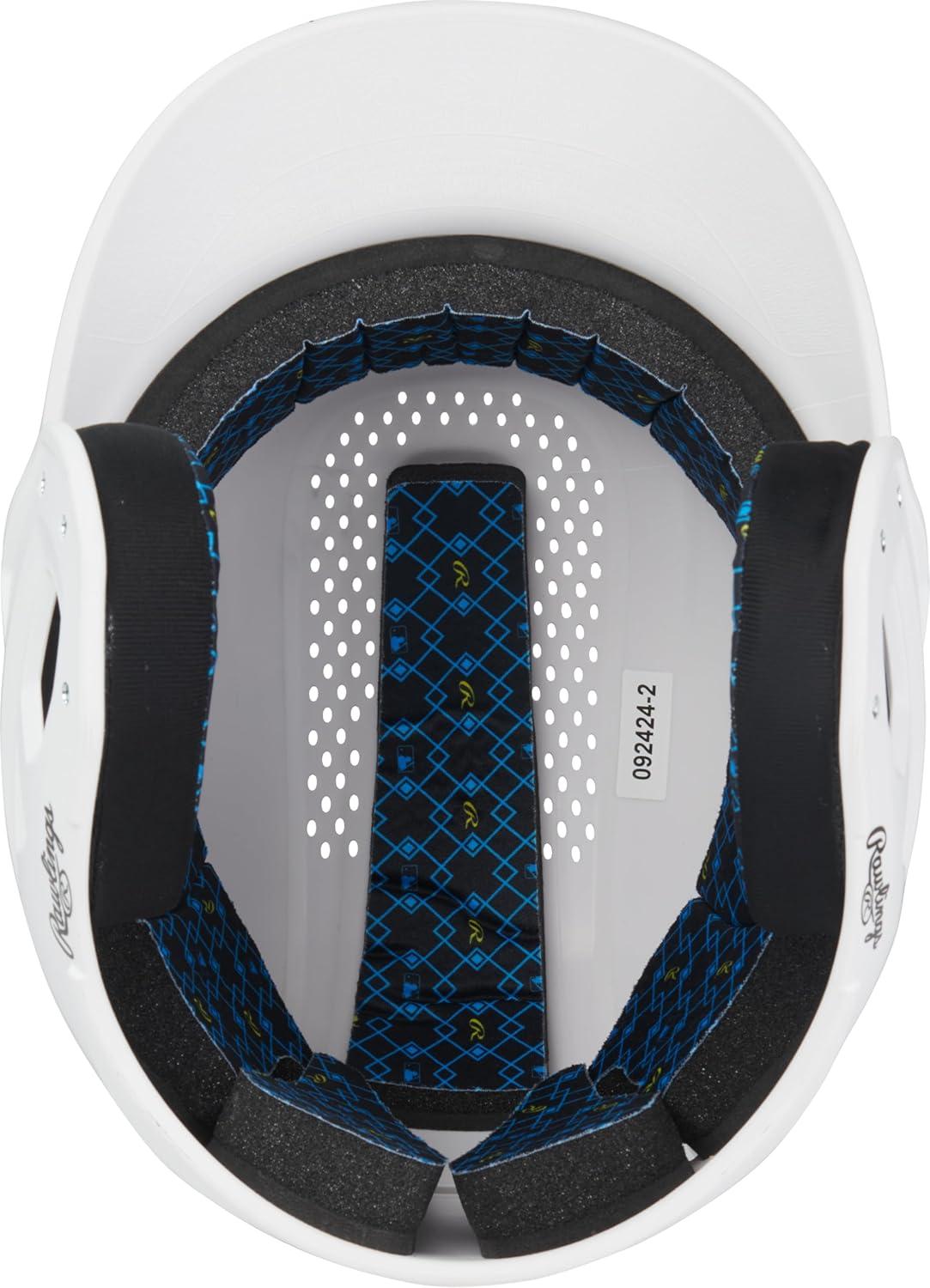 image:imageRawlings RX2 Series Baseball Batting Helmet Matte JR amp SR Sizes Multiple ColorsWhite