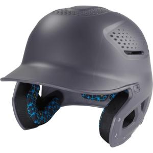 Rawlings | RX2 Series Baseball Batting Helmet | Matte | JR & SR Sizes | Multiple Colors(Graphite)